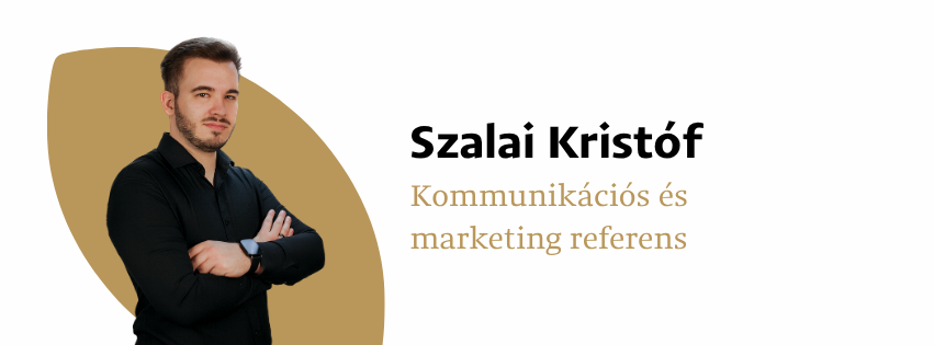 Szalai Kristóf - Kommunikációs és marketing referens