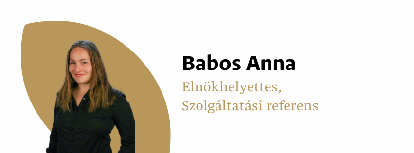 Babos Anna - Elnökhelyettes, Szolgáltatási referens