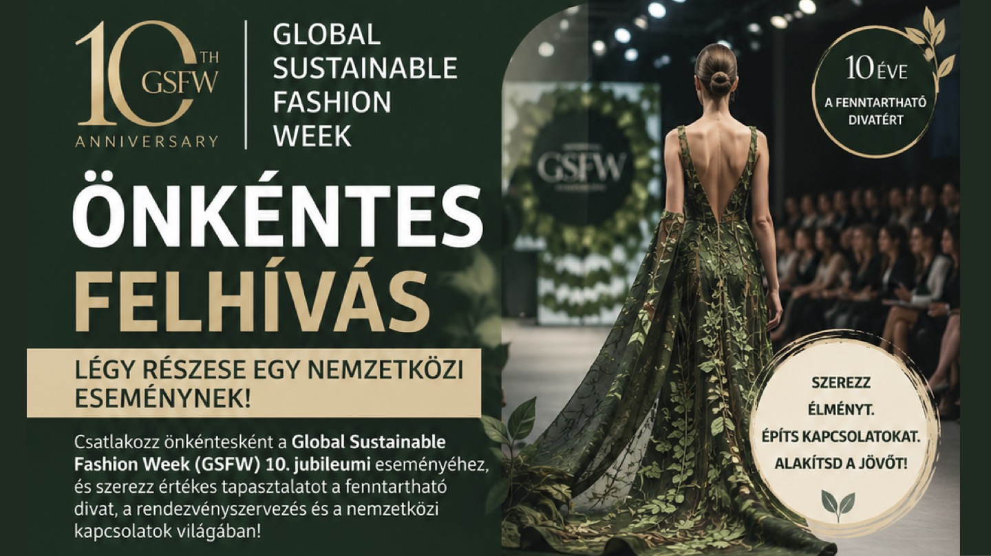 Légy részese a Global Sustainable Fashion Week 10. jubileumi eseményének!