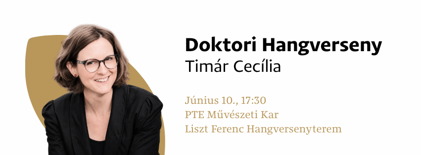 Timár Cecília Doktori Hangversenye