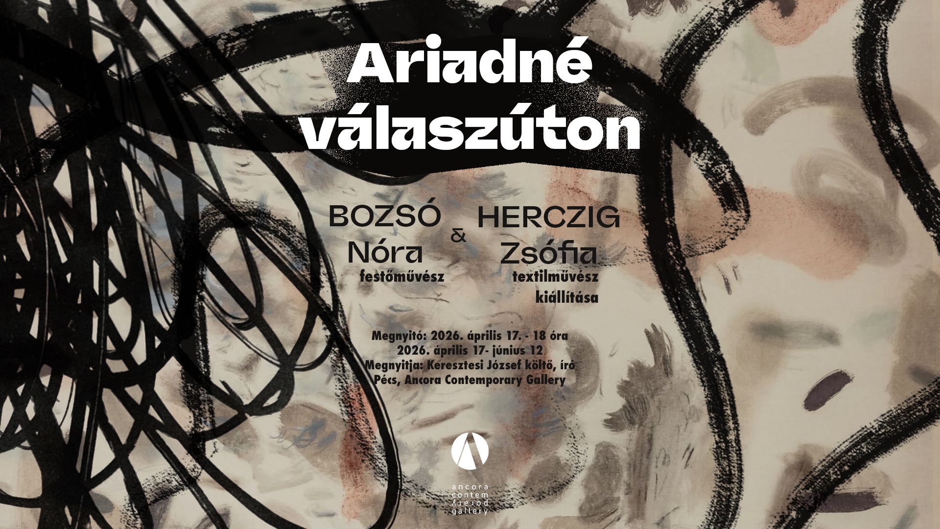 Ariadné válaszúton: Bozsó Nóra és Herczig Zsófia közös tárlata