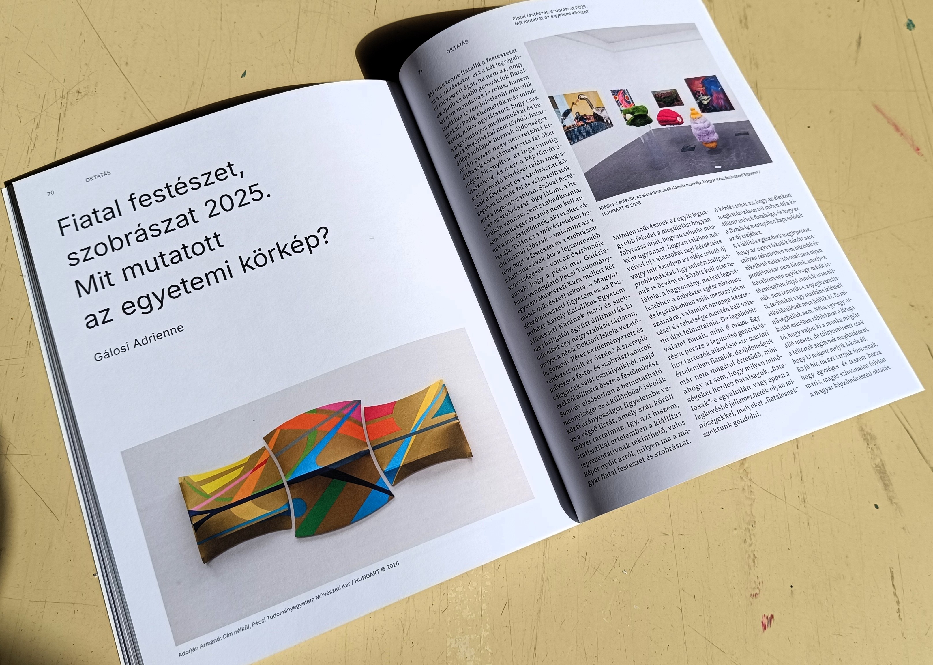 Fiatal festészet, szobrászat 2025