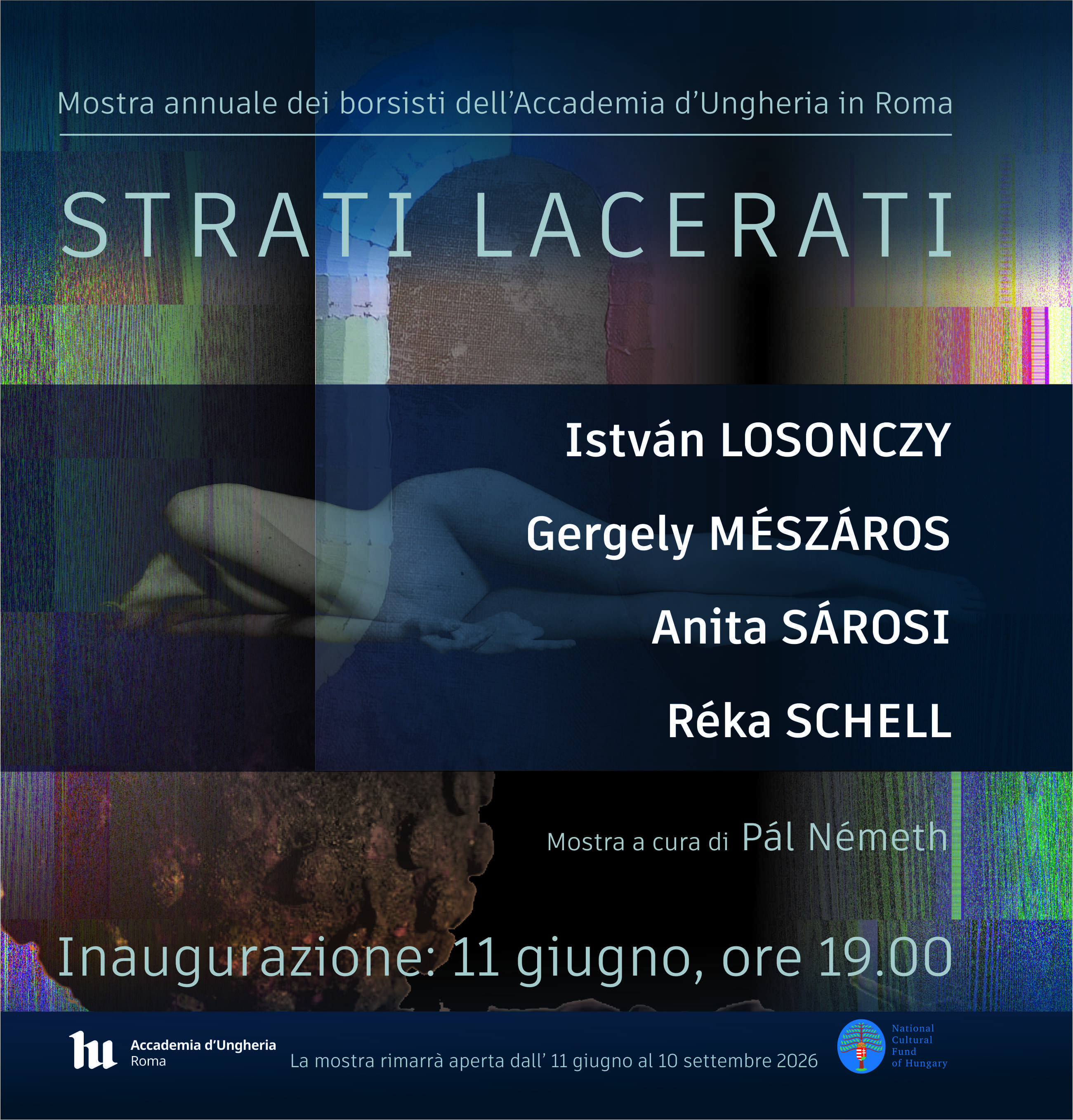 Losonczy István és Mészáros Gergely a Római Magyar Akadémia képzőművészeti ösztöndíjasainak éves kiállításán
